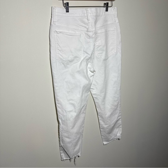 Madewell White High Rise Jeans - Picture 7 of 16